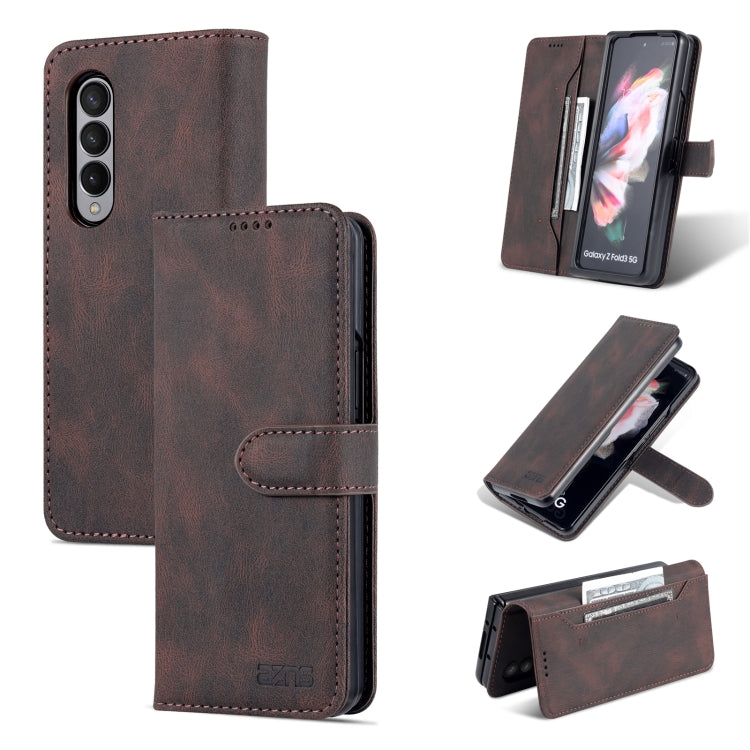 Custodia per telefono AZNS Dream II Skin Feel PU + TPU con vibrazione orizzontale, For Samsung Galaxy Z Flip3 5G, For Samsung Galaxy Z Fold3 5G