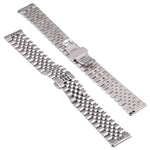 Cinturino ricambio in acciaio 20mm e 22mm per Galaxy Watch