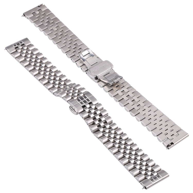 Cinturino ricambio in acciaio 20mm e 22mm per Galaxy Watch