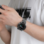 Cinturino ricambio in acciaio 20mm e 22mm per Galaxy Watch