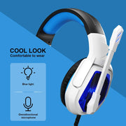 SADES MH901 Cuffie da gioco regolabili USB a 7.1 canali con microfono