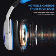 SADES MH901 Cuffie da gioco regolabili USB a 7.1 canali con microfono