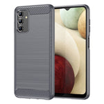 Custodia per telefono TPU in fibra di carbonio con trama spazzolata, For Samsung Galaxy A13 5G, For Samsung Galaxy M52 5G