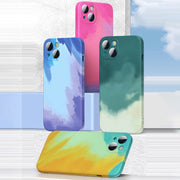 Custodia per telefono antiurto in TPU acquerello, For iPhone 13 mini, For iPhone 13, For iPhone 13 Pro, For iPhone 13 Pro Max
