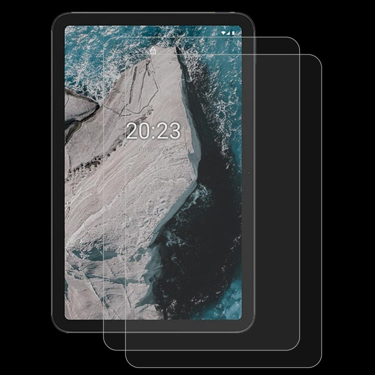 2 PZ 9H 2.5D Pellicola per tablet in vetro temperato antideflagrante, For Nokia T20, For Amazon Kindle Paperwhite 5 6.8 2021, For OPPO Realme Pad, For Samsung Galaxy Tab A8 / X200 / X205 / Galaxy Tab A8 10.5 2021 (2 PCS), For Samsung Galaxy Tab S8 (2pc...