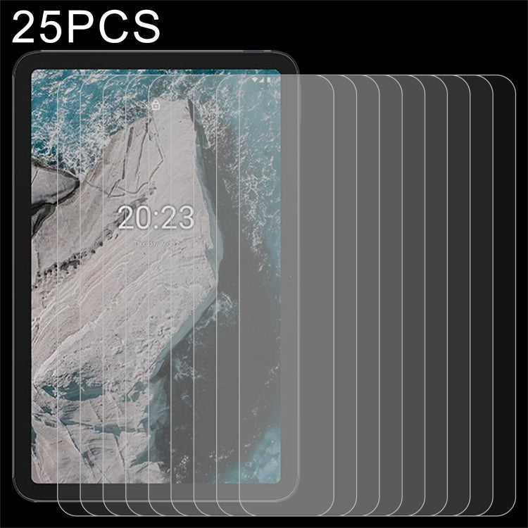 25 PZ 9H 2.5D Pellicola per tablet in vetro temperato antideflagrante, For Nokia T20, For Amazon Kindle Paperwhite 5 6.8 2021, For OPPO Realme Pad, For Samsung Galaxy Tab A8 / X200 / X205 / Galaxy Tab A8 10.5 2021 (25 PCS)                              ...
