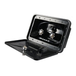 Soffione esterno per box doccia RV con flessibile, A6622-01 White, A6622-02 Black
