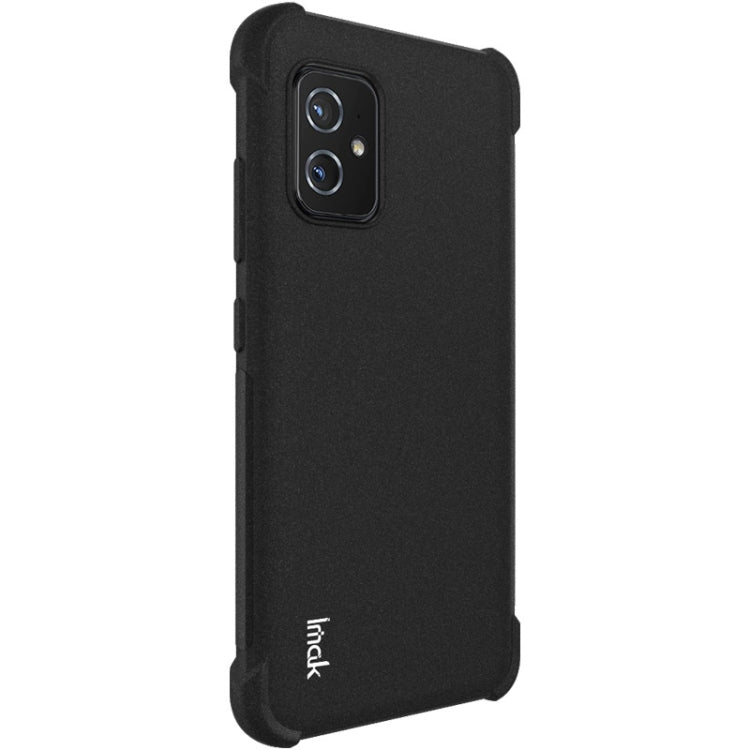 IMAK Custodia in TPU antiurto per airbag all-inclusive con protezione per lo schermo, For Xiaomi Black Shark 4 Pro / 4, For Asus Zenfone 8 ZS590KS