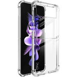 IMAK Custodia in TPU antiurto per airbag all-inclusive con protezione per lo schermo, For Samsung Galaxy Z Flip3 5G