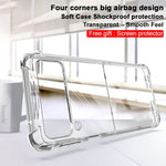 IMAK Custodia in TPU antiurto per airbag all-inclusive con protezione per lo schermo, For Samsung Galaxy Z Flip3 5G