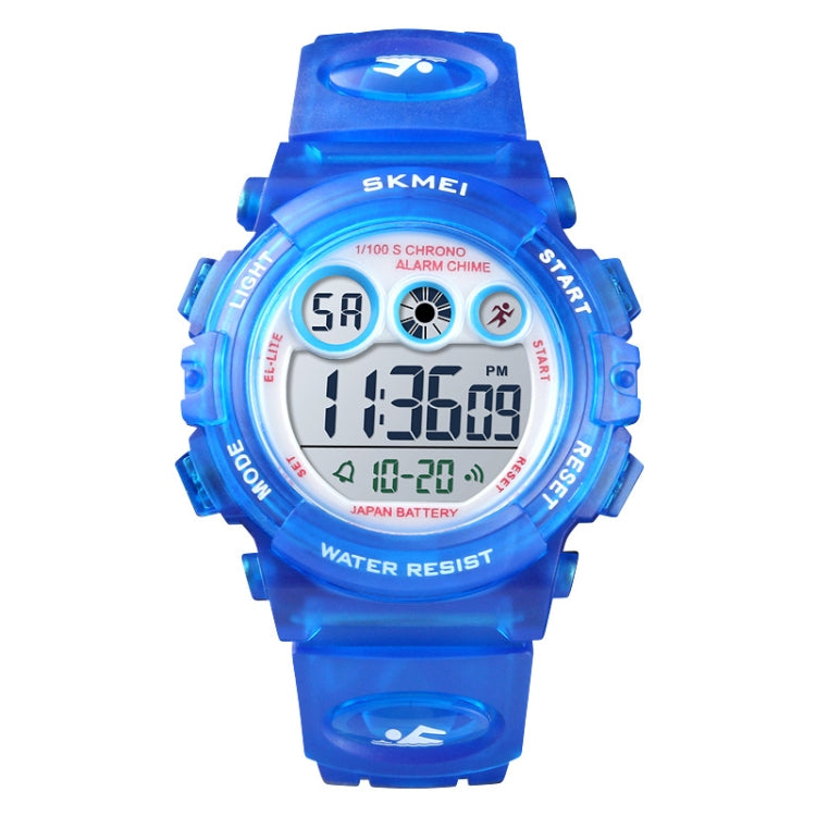 SKMEI 1451 Cronometro digitale a LED Cronografo Orologio elettronico sportivo per bambini luminoso, 1451(Transparent Pink Blue), 1451(Transparent Pink), 1451(Transparent Purple), 1451(Transparent Sky Blue), 1451(Transparent Rose Red)                   ...