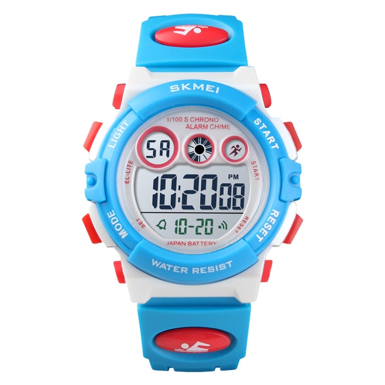 SKMEI 1451 Cronometro digitale a LED Cronografo Orologio elettronico sportivo per bambini luminoso, 1451(Transparent Pink Blue), 1451(Transparent Pink), 1451(Transparent Purple), 1451(Transparent Sky Blue), 1451(Transparent Rose Red)                   ...