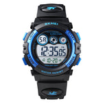 SKMEI 1451 Cronometro digitale a LED Cronografo Orologio elettronico sportivo per bambini luminoso, 1451(Transparent Pink Blue), 1451(Transparent Pink), 1451(Transparent Purple), 1451(Transparent Sky Blue), 1451(Transparent Rose Red)                   ...