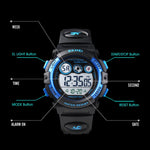 SKMEI 1451 Cronometro digitale a LED Cronografo Orologio elettronico sportivo per bambini luminoso, 1451(Transparent Pink Blue), 1451(Transparent Pink), 1451(Transparent Purple), 1451(Transparent Sky Blue), 1451(Transparent Rose Red)                   ...
