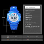 SKMEI 1451 Cronometro digitale a LED Cronografo Orologio elettronico sportivo per bambini luminoso, 1451(Transparent Pink Blue), 1451(Transparent Pink), 1451(Transparent Purple), 1451(Transparent Sky Blue), 1451(Transparent Rose Red)                   ...