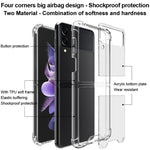 Custodia protettiva per telefono in acrilico antiurto trasparente serie IMAK UX-9 + TPU, For Google Pixel 6, For Google Pixel 6 Pro, For Samsung Galaxy Z Flip3 5G, For Samsung Galaxy Z Fold3 5G