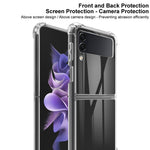 Custodia protettiva per telefono in acrilico antiurto trasparente serie IMAK UX-9 + TPU, For Google Pixel 6, For Google Pixel 6 Pro, For Samsung Galaxy Z Flip3 5G, For Samsung Galaxy Z Fold3 5G