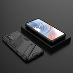 Punk Armor 2 in 1 PC + custodia per telefono antiurto in TPU con supporto invisibile, For OPPO K9 Pro, For Samsung Galaxy M52 5G