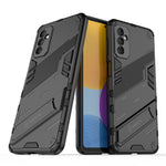Punk Armor 2 in 1 PC + custodia per telefono antiurto in TPU con supporto invisibile, For OPPO K9 Pro, For Samsung Galaxy M52 5G