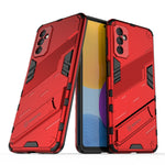 Punk Armor 2 in 1 PC + custodia per telefono antiurto in TPU con supporto invisibile, For OPPO K9 Pro, For Samsung Galaxy M52 5G