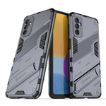 Punk Armor 2 in 1 PC + custodia per telefono antiurto in TPU con supporto invisibile, For OPPO K9 Pro, For Samsung Galaxy M52 5G