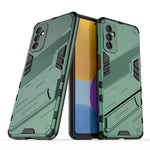 Punk Armor 2 in 1 PC + custodia per telefono antiurto in TPU con supporto invisibile, For OPPO K9 Pro, For Samsung Galaxy M52 5G