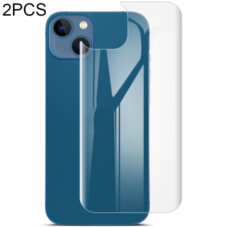 2 pezzi di protezione per la schiena in pellicola idrogel a schermo intero curvo IMAK, For iPhone 13, For iPhone 13 mini, For iPhone 13 Pro, For iPhone 13 Pro Max