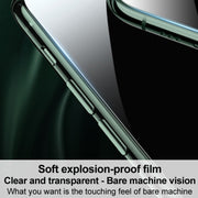 2 pezzi di protezione per la schiena in pellicola idrogel a schermo intero curvo IMAK, For iPhone 13, For iPhone 13 mini, For iPhone 13 Pro, For iPhone 13 Pro Max