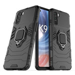 Custodia protettiva antiurto per PC + TPU con supporto per anello magnetico, For OPPO K9 Pro, For Samsung Galaxy M52 5G