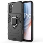 Custodia protettiva antiurto per PC + TPU con supporto per anello magnetico, For OPPO K9 Pro, For Samsung Galaxy M52 5G