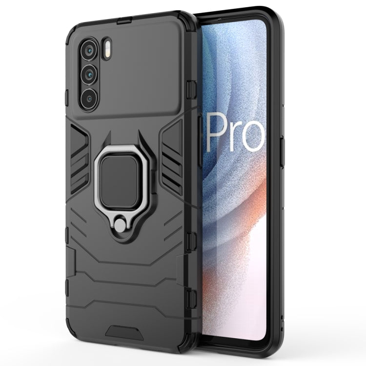 Custodia protettiva antiurto per PC + TPU con supporto per anello magnetico, For OPPO K9 Pro, For Samsung Galaxy M52 5G