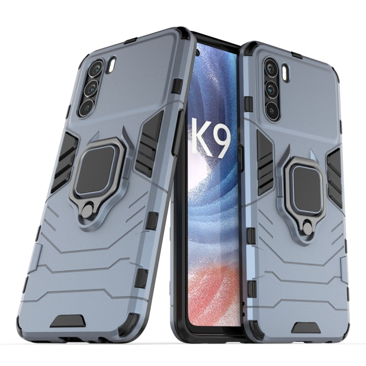 Custodia protettiva antiurto per PC + TPU con supporto per anello magnetico, For OPPO K9 Pro, For Samsung Galaxy M52 5G