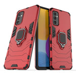 Custodia protettiva antiurto per PC + TPU con supporto per anello magnetico, For OPPO K9 Pro, For Samsung Galaxy M52 5G