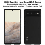 Custodia rigida smerigliata serie IMAK HC-1, For Google Pixel 6, For Google Pixel 6 Pro