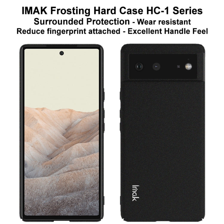 Custodia rigida smerigliata serie IMAK HC-1, For Google Pixel 6, For Google Pixel 6 Pro
