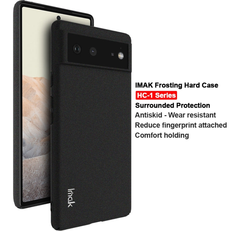 Custodia rigida smerigliata serie IMAK HC-1, For Google Pixel 6, For Google Pixel 6 Pro