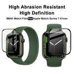 Pellicola protettiva per orologio in plexiglass HD IMAK, For Apple Watch 7 41mm, For Apple Watch 7 45mm