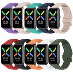 Cinturino sportivo in silicone con cinturino di ricambio, For OPPO Watch Free NFC Version