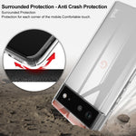 IMAK Wing II Custodia protettiva in cristallo resistente all'usura, For Google Pixel 6 Pro