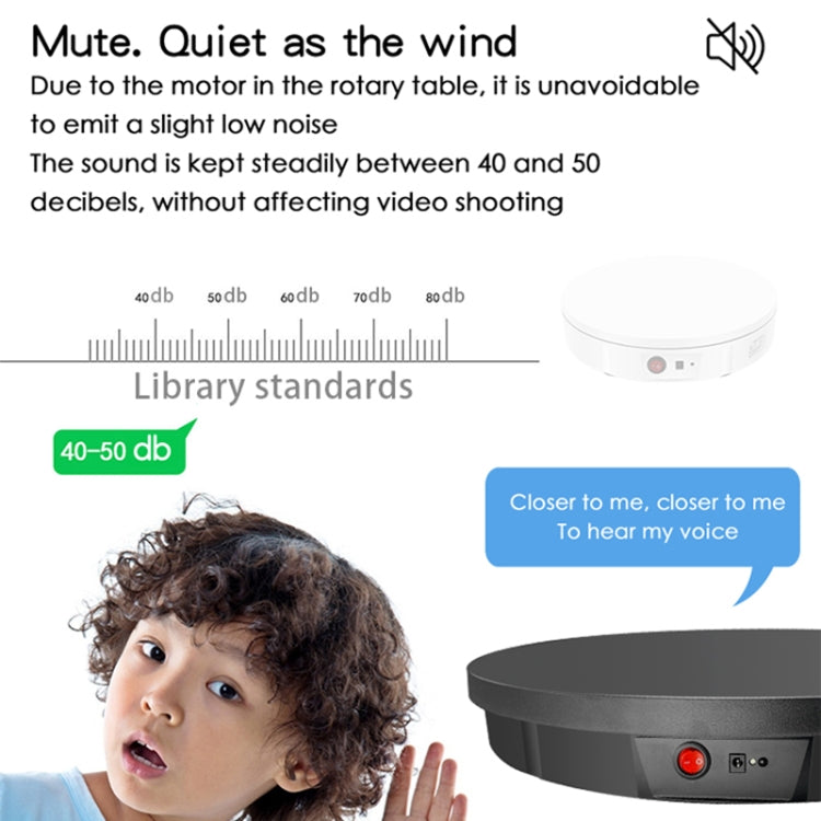 Giradischi girevole elettrico con telecomando da 52 cm Espositore per giradischi per riprese video Giradischi, alimentazione plug-in, 52cm, Plug-in Power,US Plug, 52cm, Plug-in Power,EU Plug, 52cm, Plug-in Power,AU Plug, 52cm, Plug-in Power,UK Plug    ...