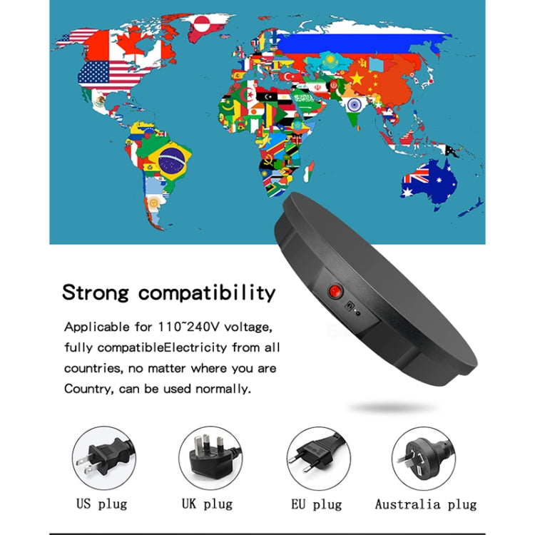 Giradischi girevole elettrico con telecomando da 52 cm Espositore per giradischi per riprese video Giradischi, alimentazione plug-in, 52cm, Plug-in Power,US Plug, 52cm, Plug-in Power,EU Plug, 52cm, Plug-in Power,AU Plug, 52cm, Plug-in Power,UK Plug    ...