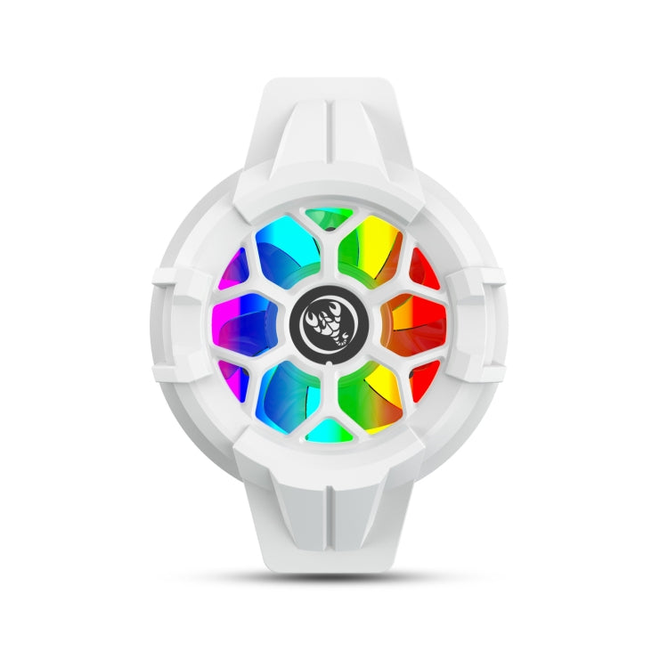 HXSJ P10 Supporto portatile per radiatore per telefono cellulare da gioco con retroilluminazione arcobaleno, P10