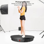 Giradischi girevole elettrico con telecomando da 52 cm Espositore per giradischi per riprese video Giradischi, potenza di ricarica, 52cm, Charging Power,US Plug, 52cm, Charging Power,EU Plug, 52cm, Charging Power,AU Plug, 52cm, Charging Power,UK Plug  ...