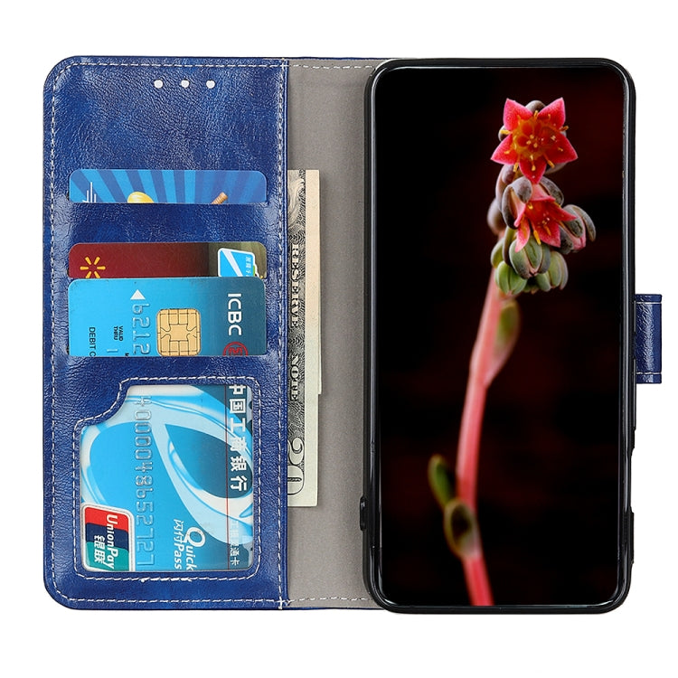 Custodia per telefono in pelle a vibrazione orizzontale con struttura retrò Crazy Horse, For OnePlus 9RT 5G, For OPPO Realme 8i, For Huawei nova 8i / Honor 50 Lite