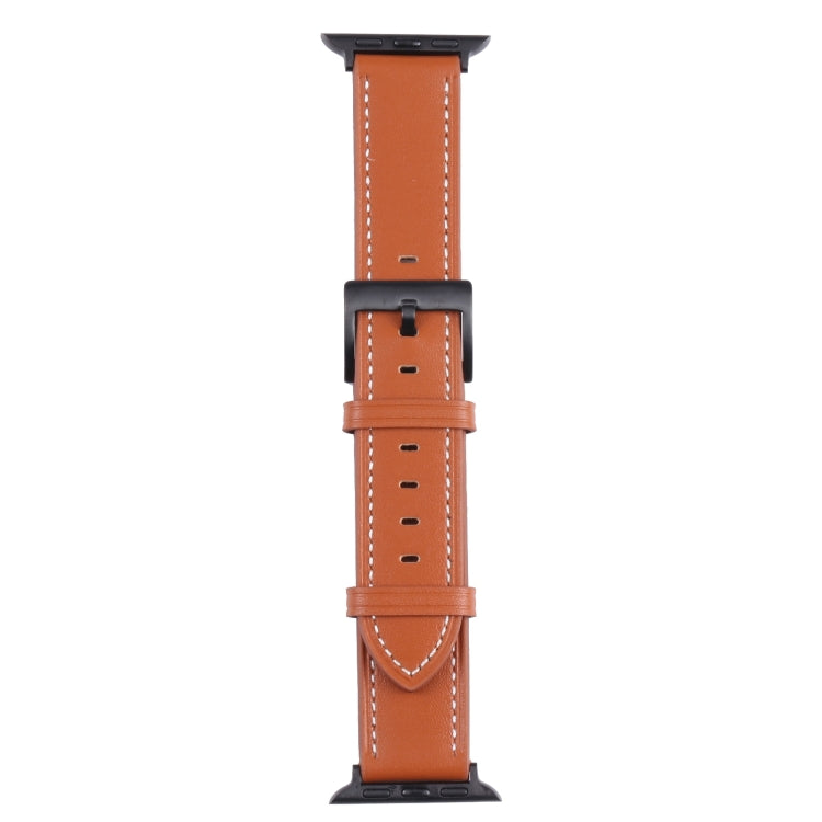 Cinturino di ricambio in pelle per Apple Watch Series, 7 45mm / 6&SE&5&4 44mm / 3&2&1 42mm, 7 41mm / 6&SE&5&4 40mm / 3&2&1 38mm