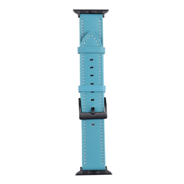 Cinturino di ricambio in pelle per Apple Watch Series, 7 45mm / 6&SE&5&4 44mm / 3&2&1 42mm, 7 41mm / 6&SE&5&4 40mm / 3&2&1 38mm