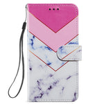 Custodia in pelle per telefono a conchiglia orizzontale con motivo dipinto con supporto, slot per schede e cornice per foto, For Samsung Galaxy S22 5G, For Samsung Galaxy S22+ 5G, For Samaung Galaxy S22 Ultra 5G