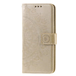 Custodia portafoglio in pelle con slot carte per Galaxy M52 5G