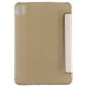 Custodia in pelle per tablet Flip con deformazione orizzontale in seta con supporto, For iPad mini 2024 / mini 6