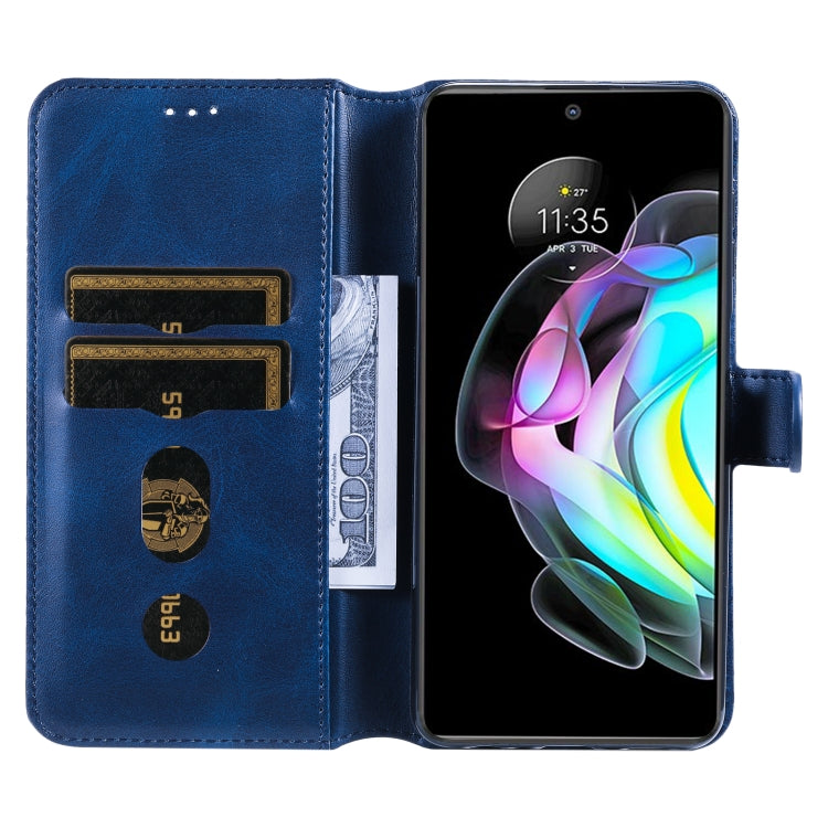 Custodia in pelle per telefono a conchiglia orizzontale con texture classica in vitello, For Motorola Moto Edge 20, For vivo Y21 / Y33S, For Xiaomi Mi 11T / 11T Pro